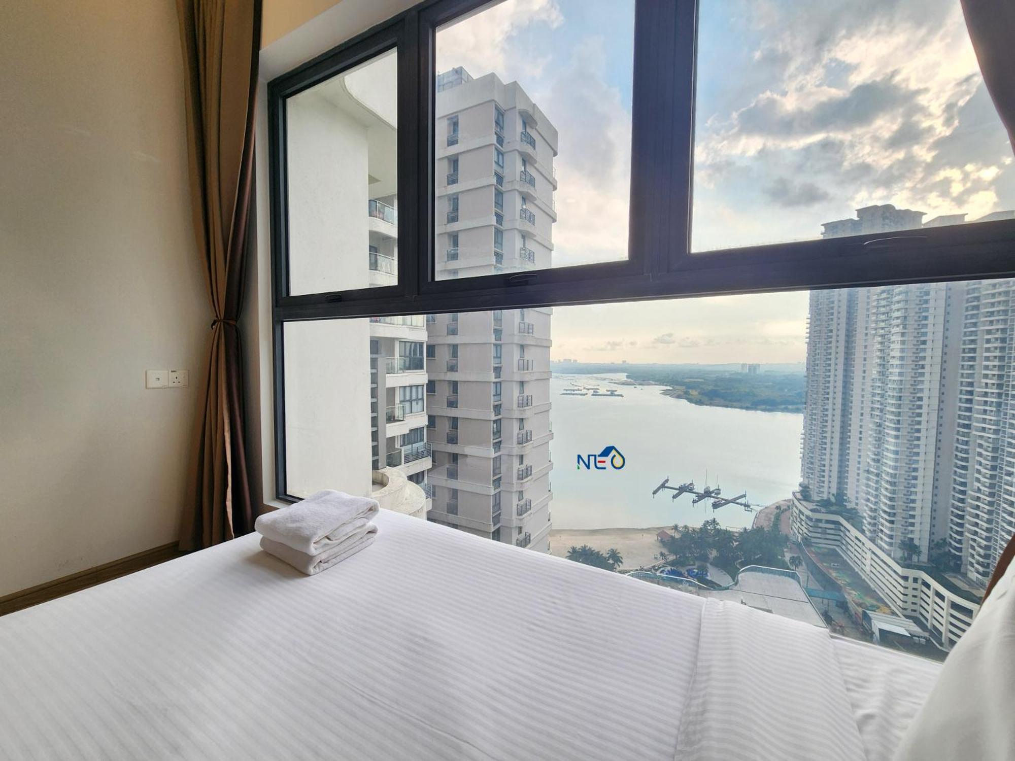 Country Garden Danga Bay Instyle Sea View Homestay Suite By Neo 新山 外观 照片